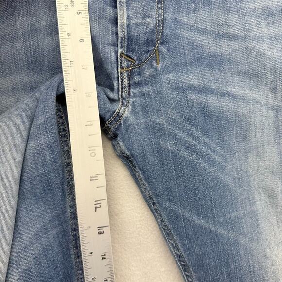 Diesel jeans mens 34x32 Fits 36x33 Blue Safado Regular Slim Straight Vintage y2k - Picture 8 of 15